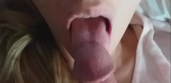  Cumshot In Mouth Great Tonguejob.